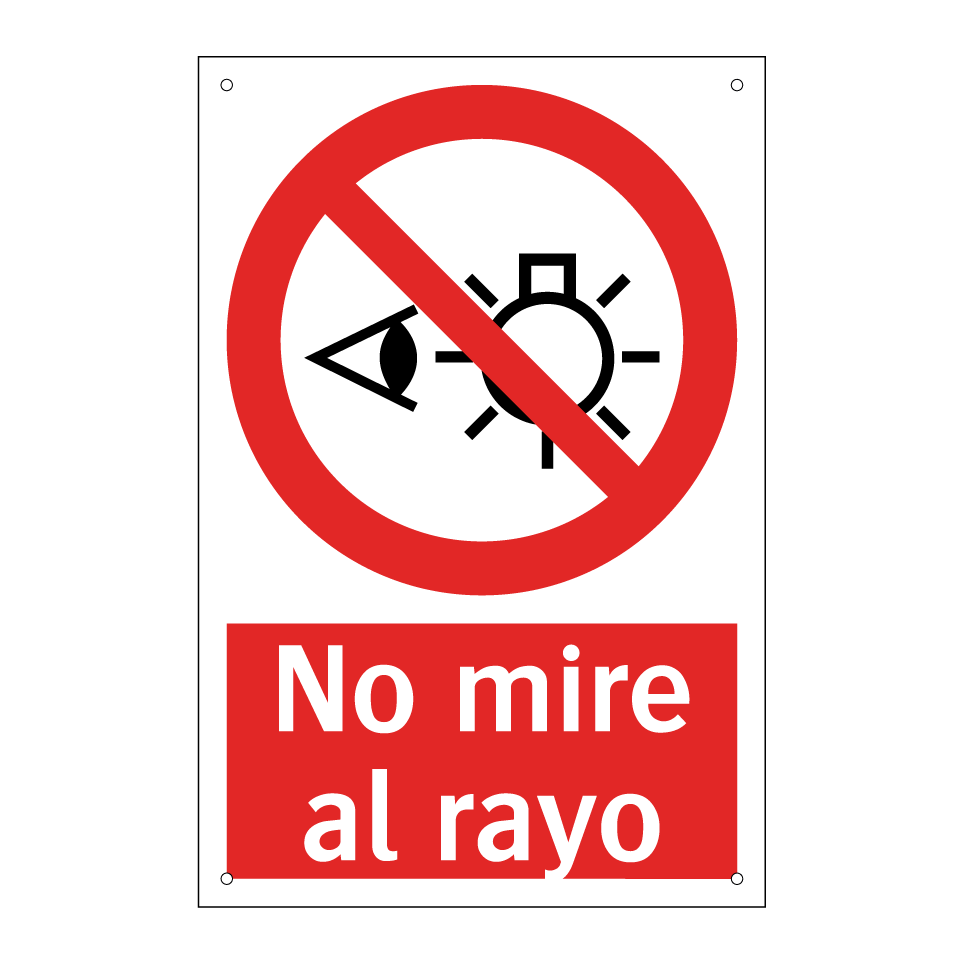 No mire al rayo