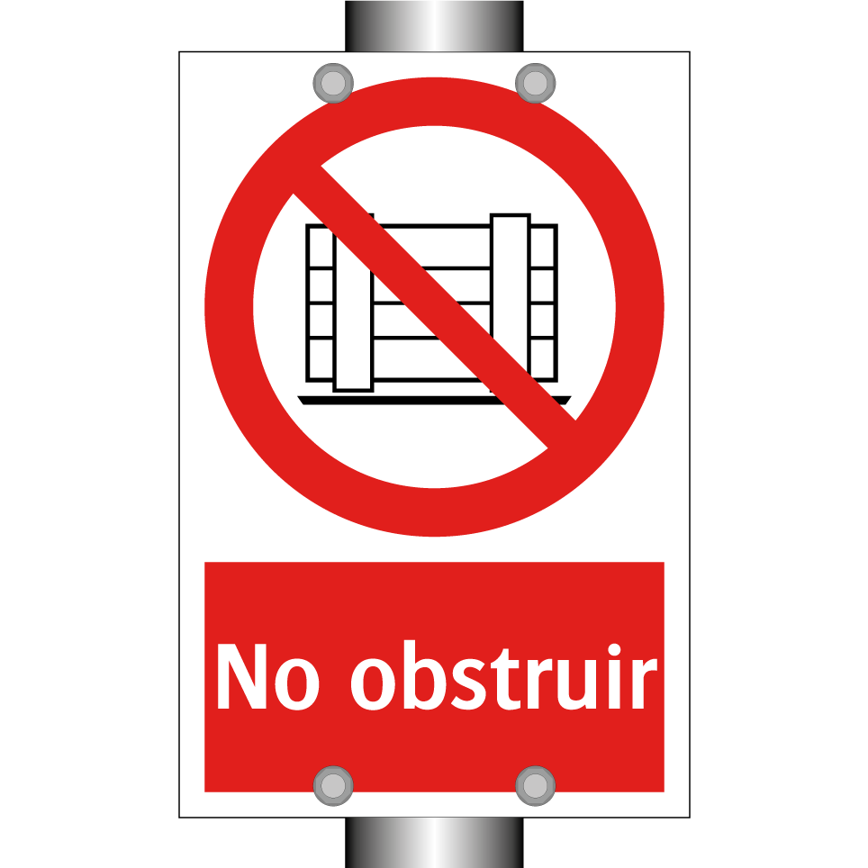 No obstruir