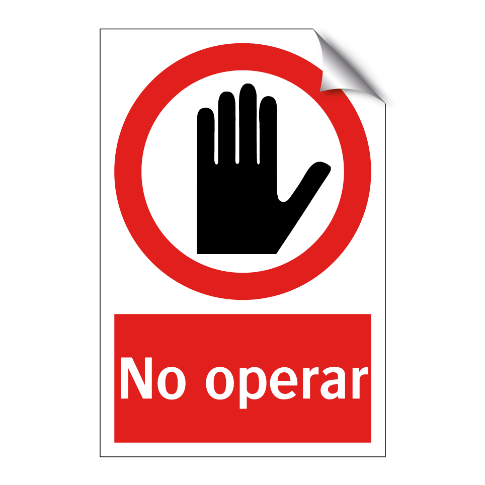 No operar
