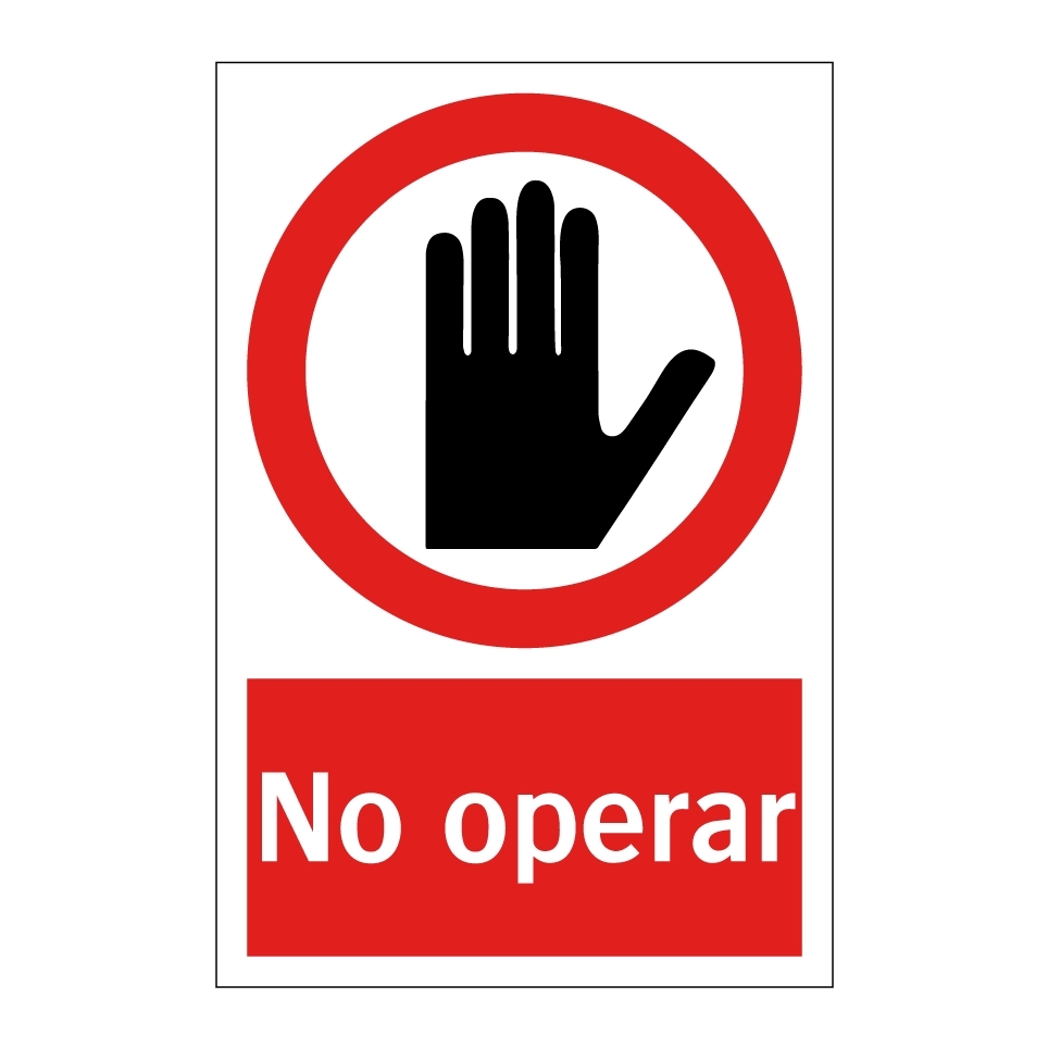 No operar