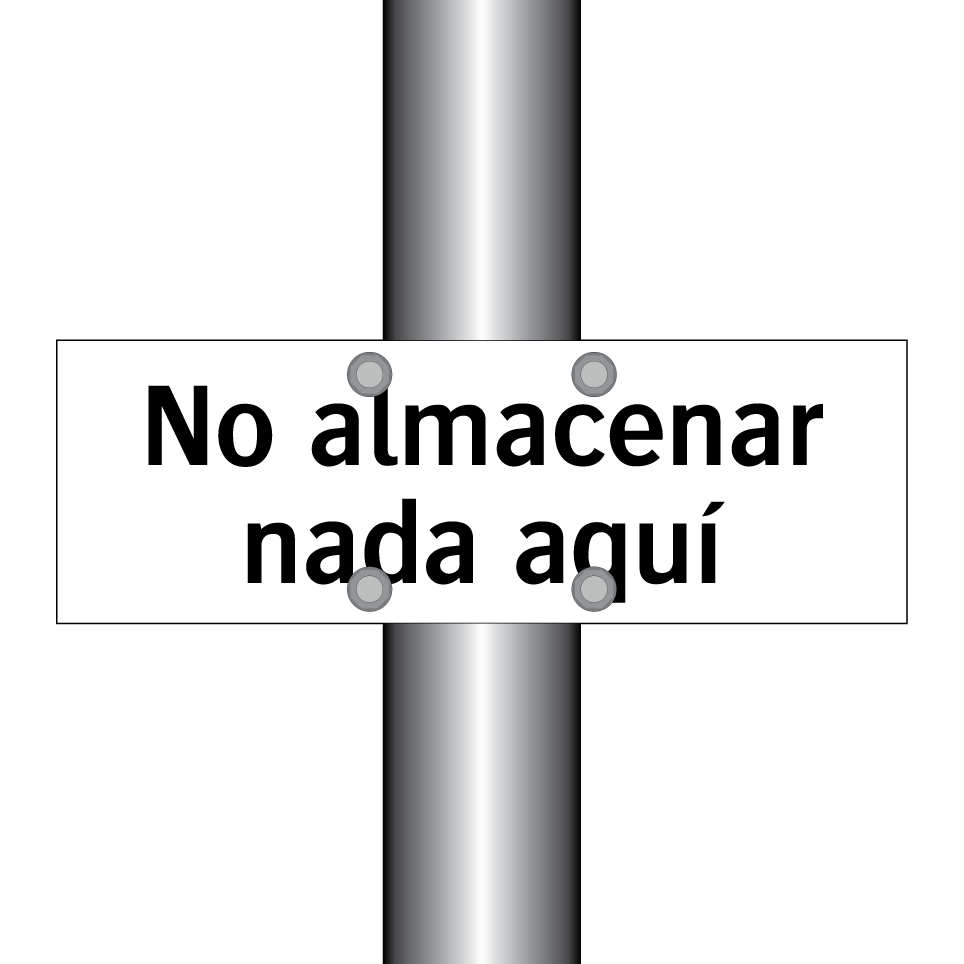 No almacenar nada aquí