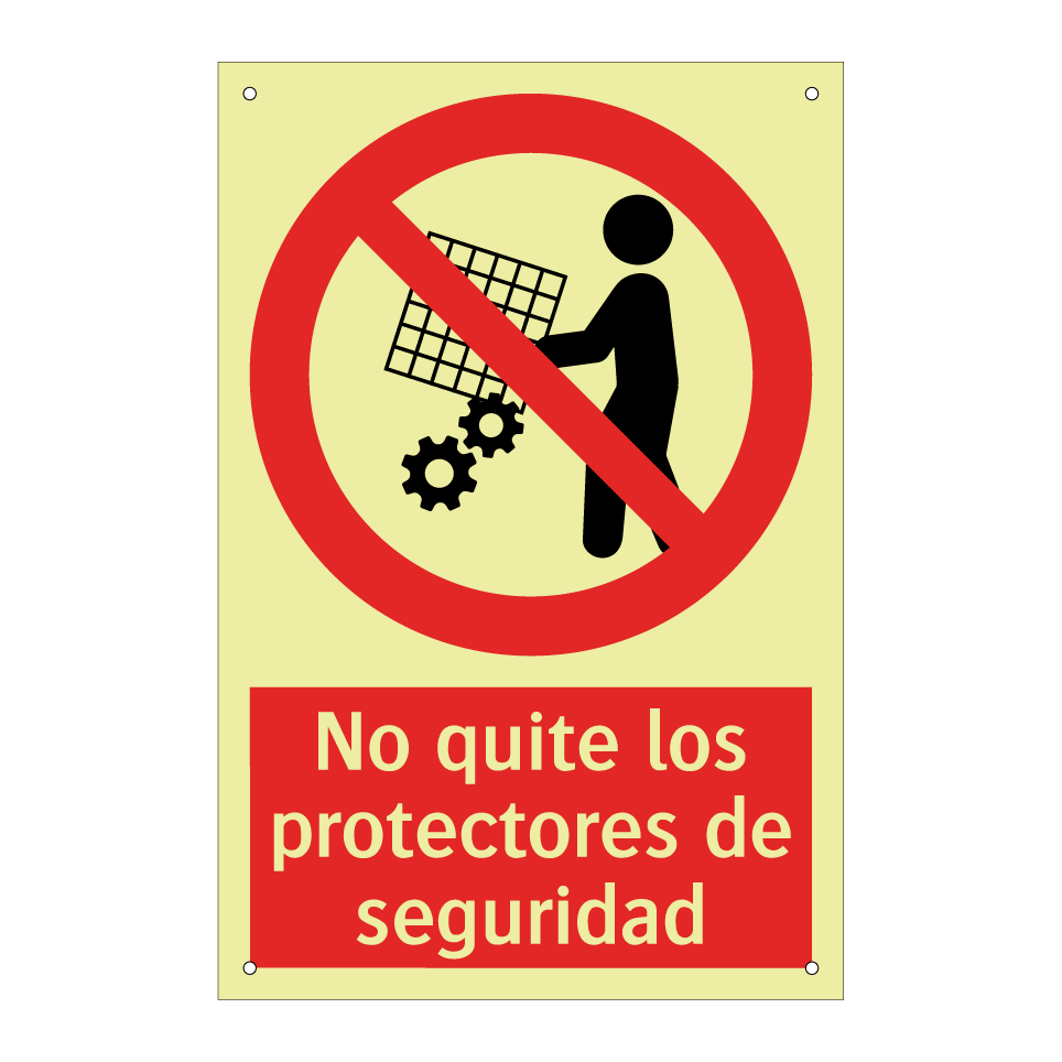 No quite los protectores de seguridad