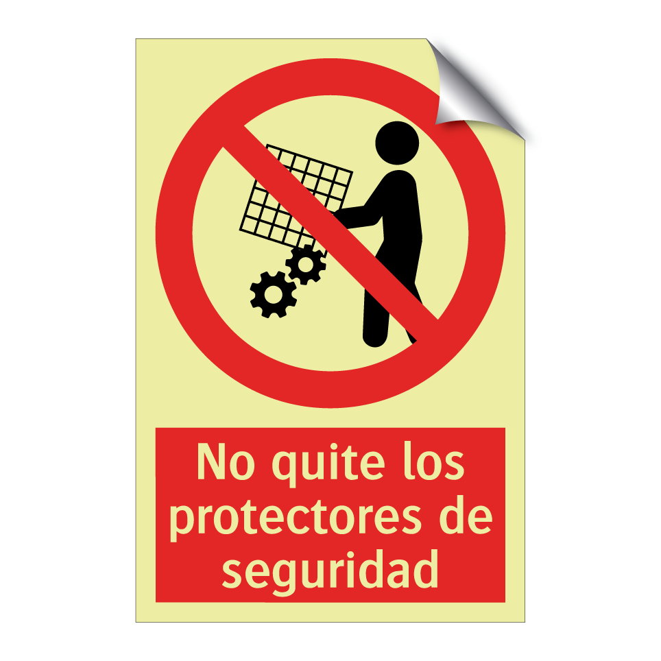 No quite los protectores de seguridad