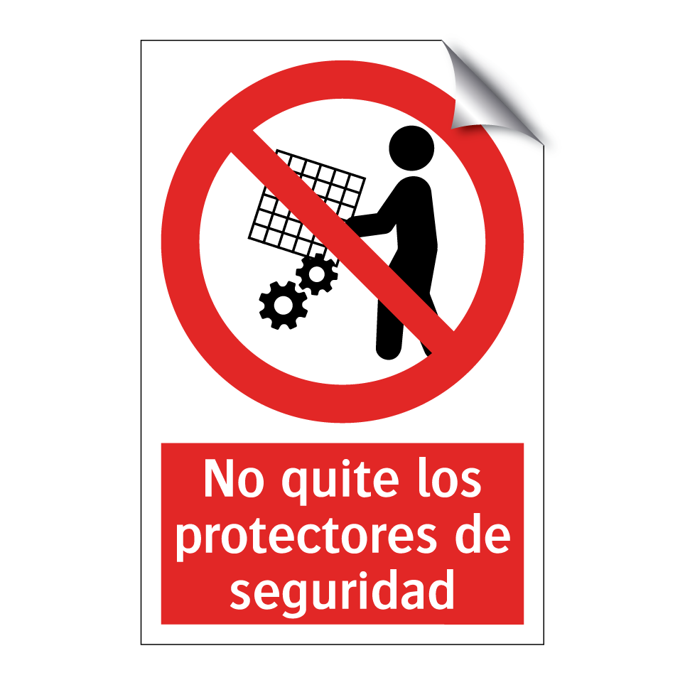 No quite los protectores de seguridad