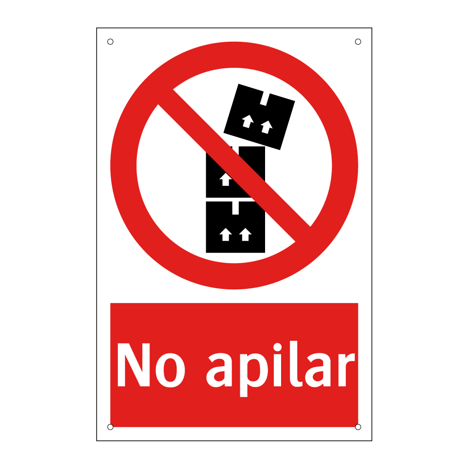 No apilar
