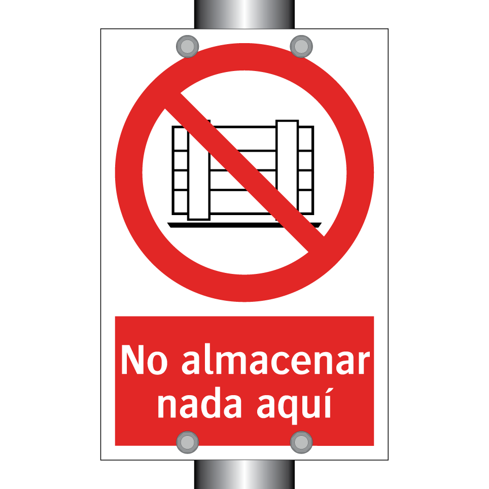 No almacenar nada aquí