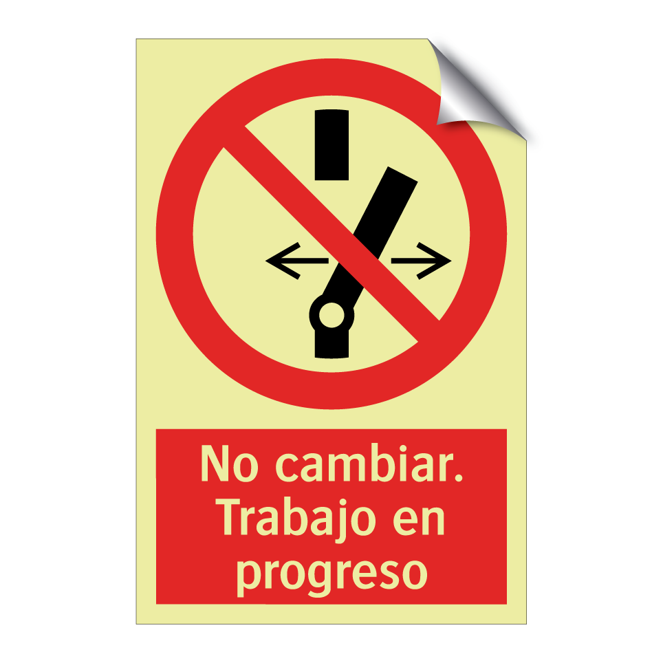 No cambiar. Trabajo en progreso
