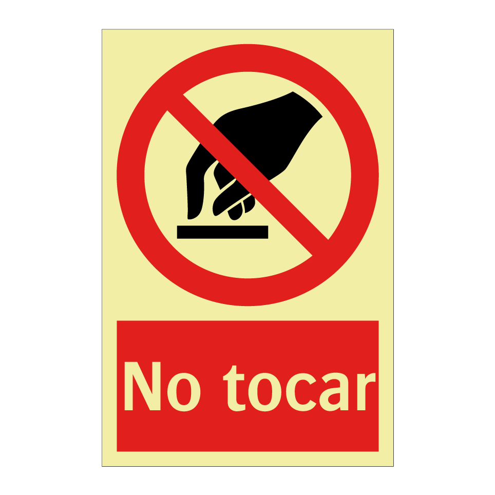 No tocar