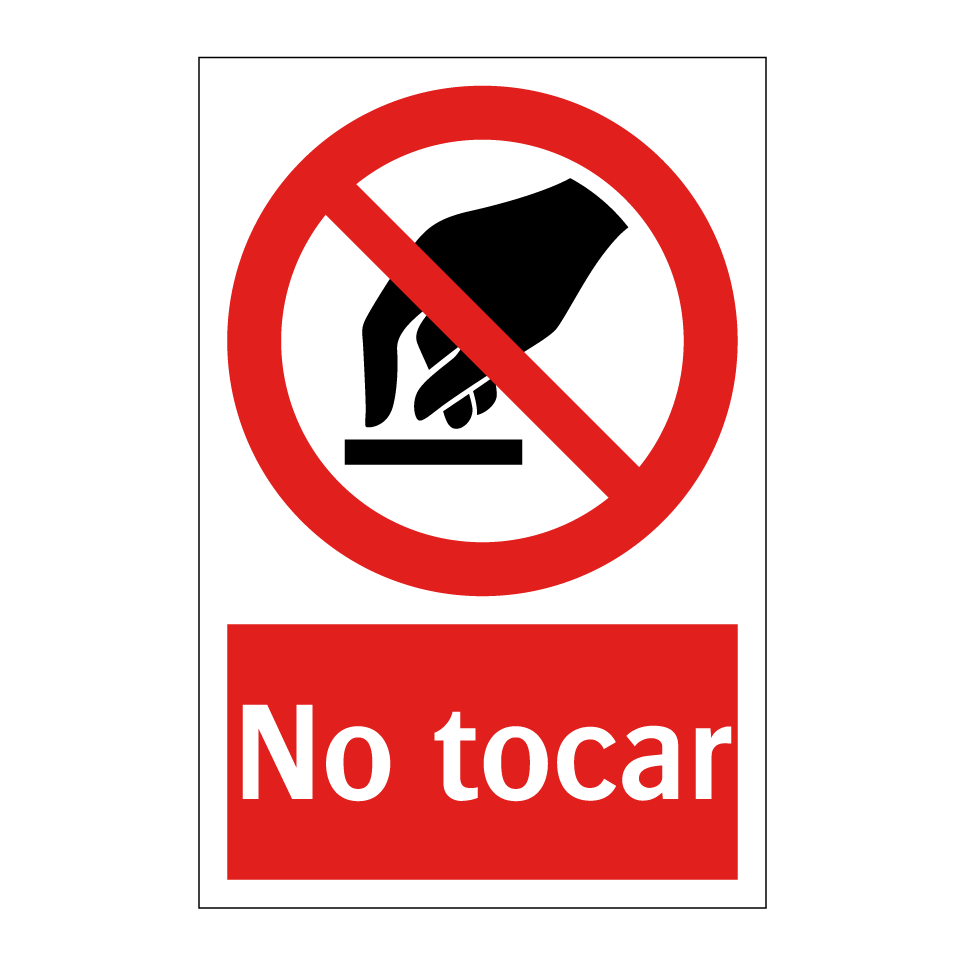 No tocar