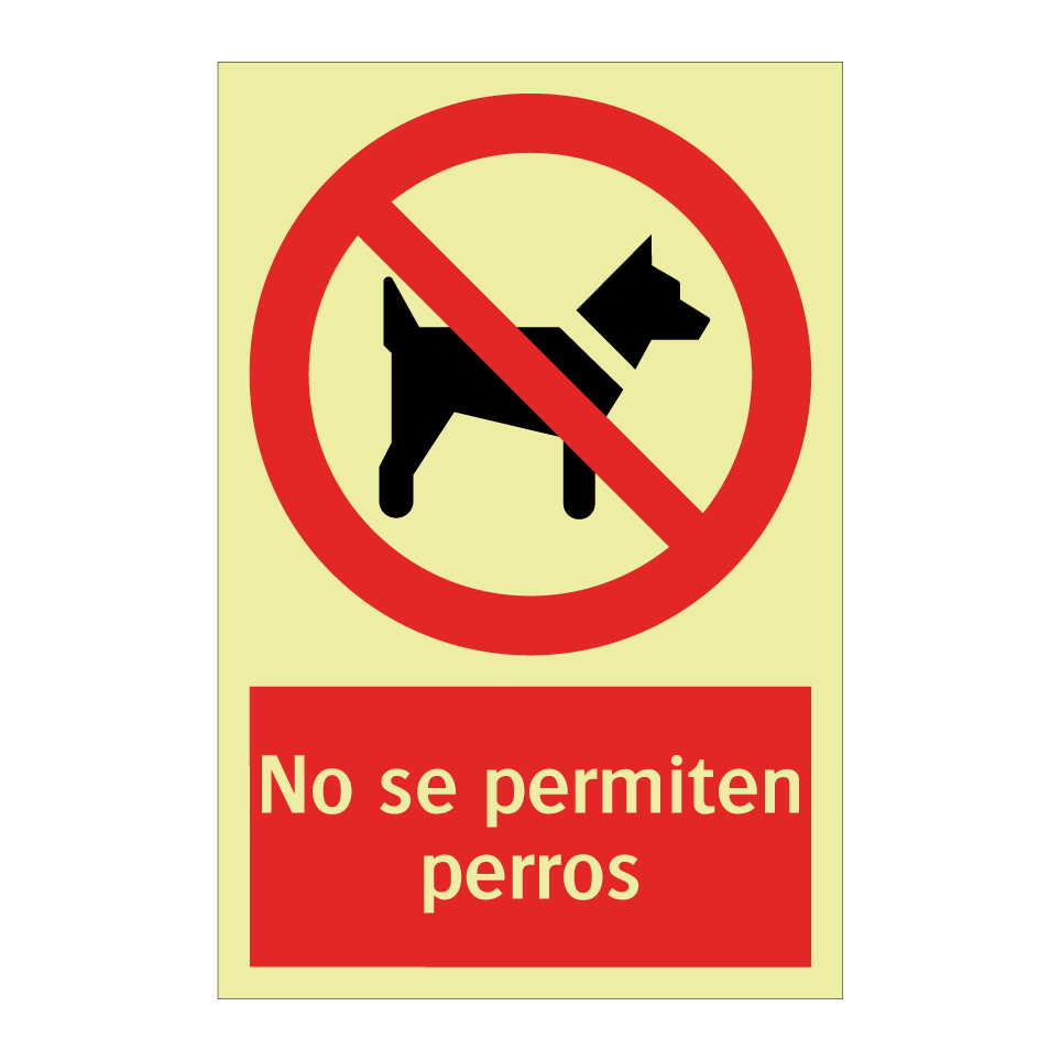 No se permiten perros