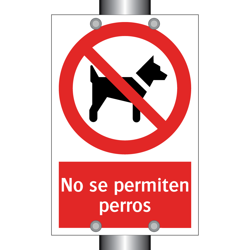 No se permiten perros