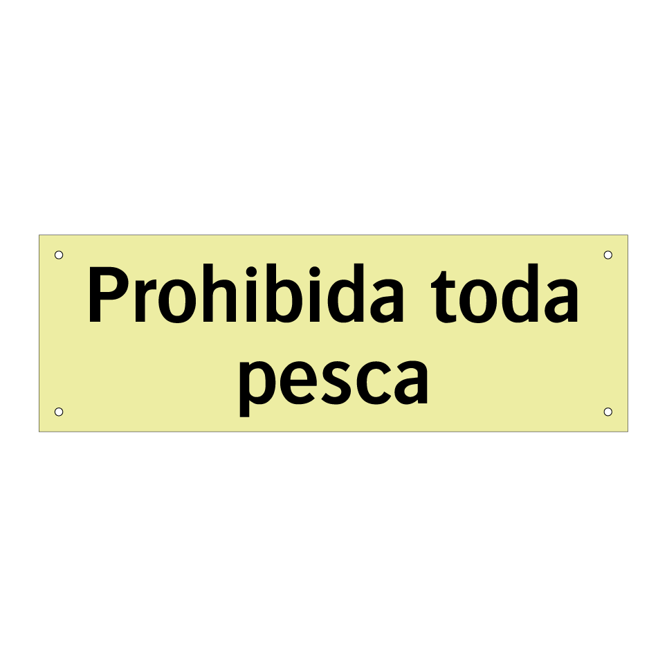 Prohibida toda pesca