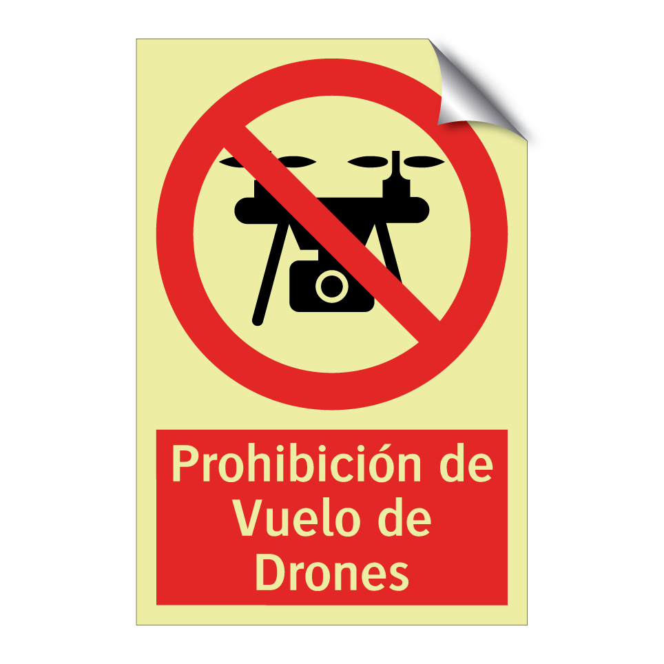 Prohibición de Vuelo de Drones