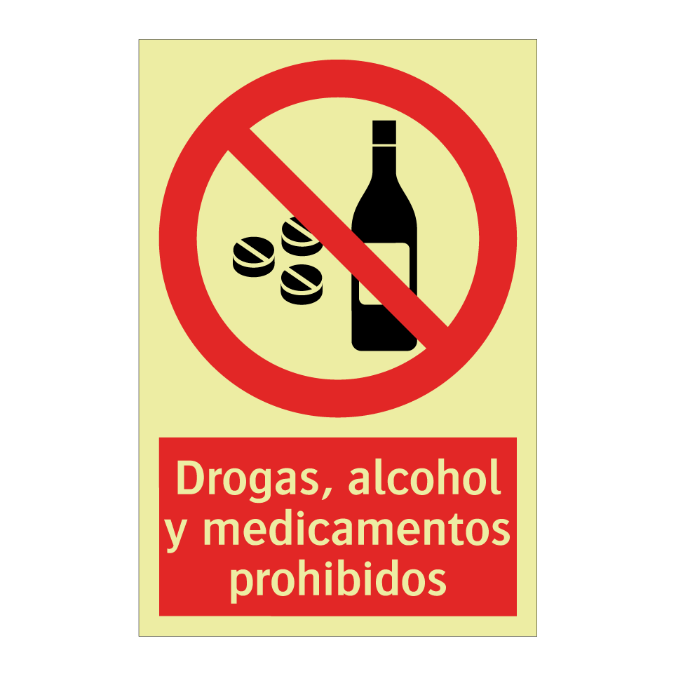 Drogas, alcohol y medicamentos prohibidos