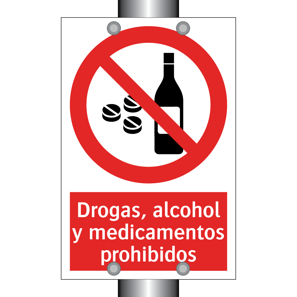 Drogas, alcohol y medicamentos prohibidos
