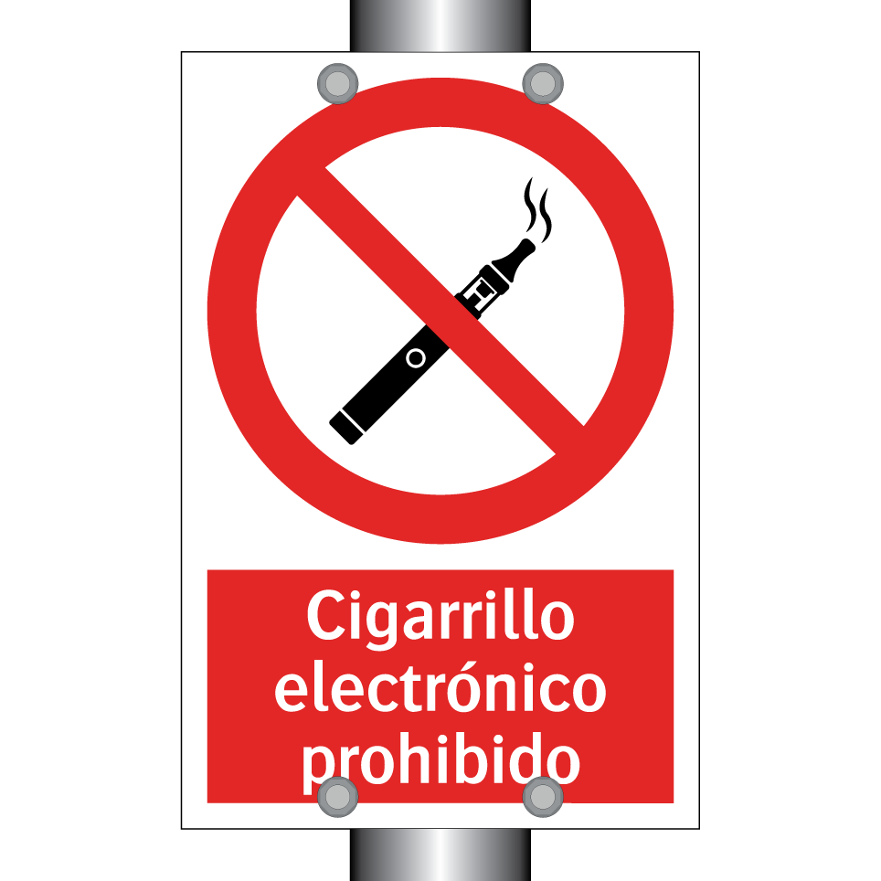 Cigarrillo electrónico prohibido