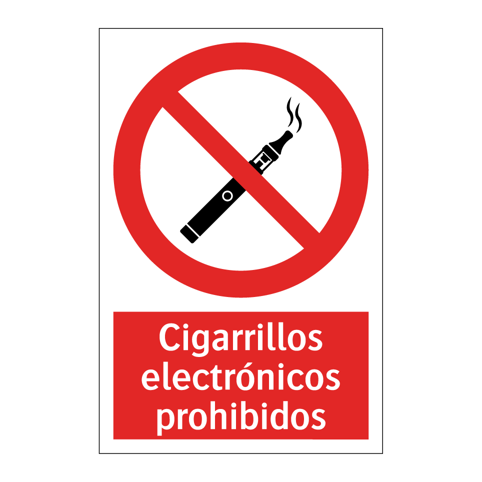 Cigarrillos electrónicos prohibidos
