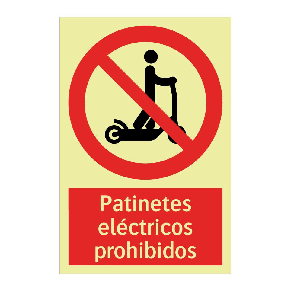 Patinetes eléctricos prohibidos