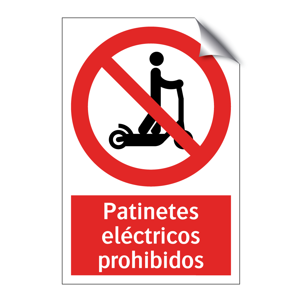 Patinetes eléctricos prohibidos
