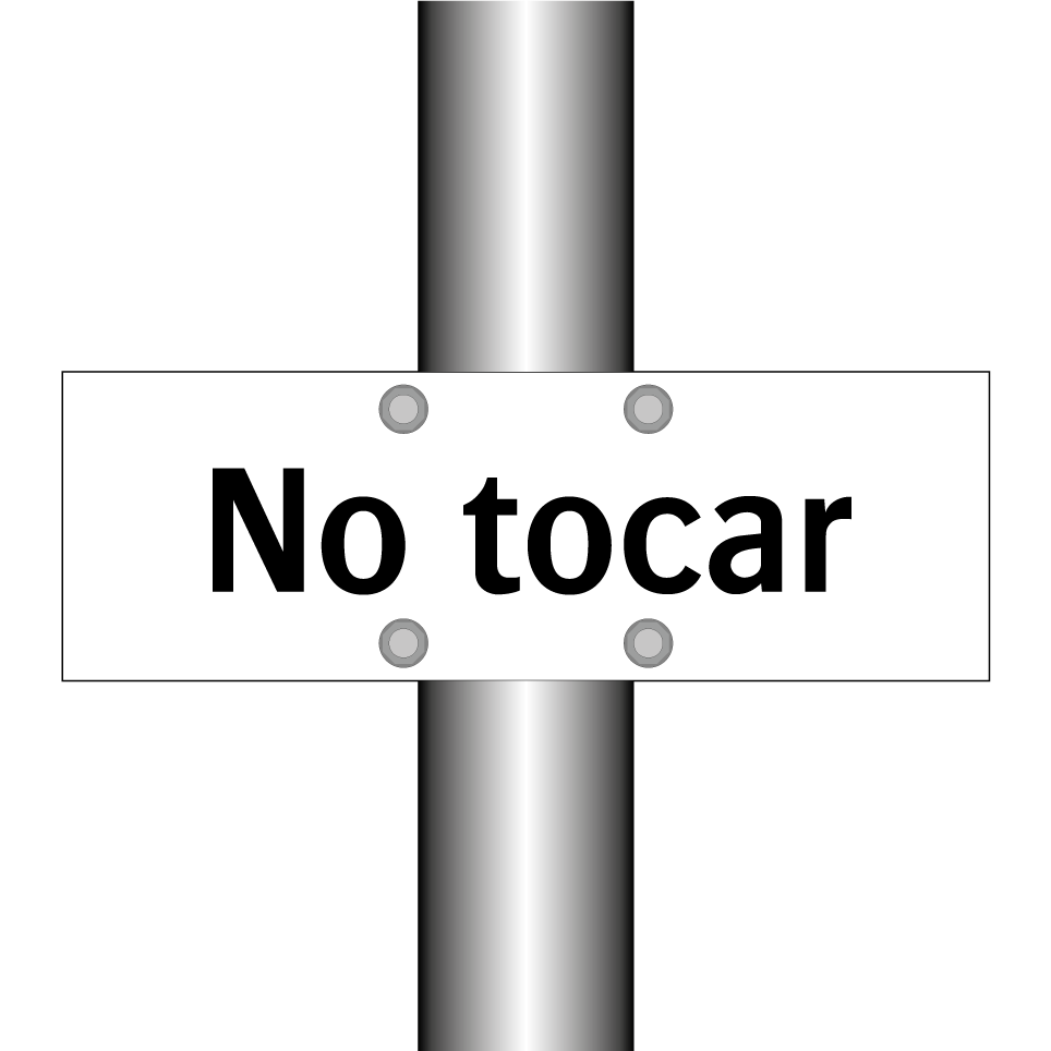 No tocar