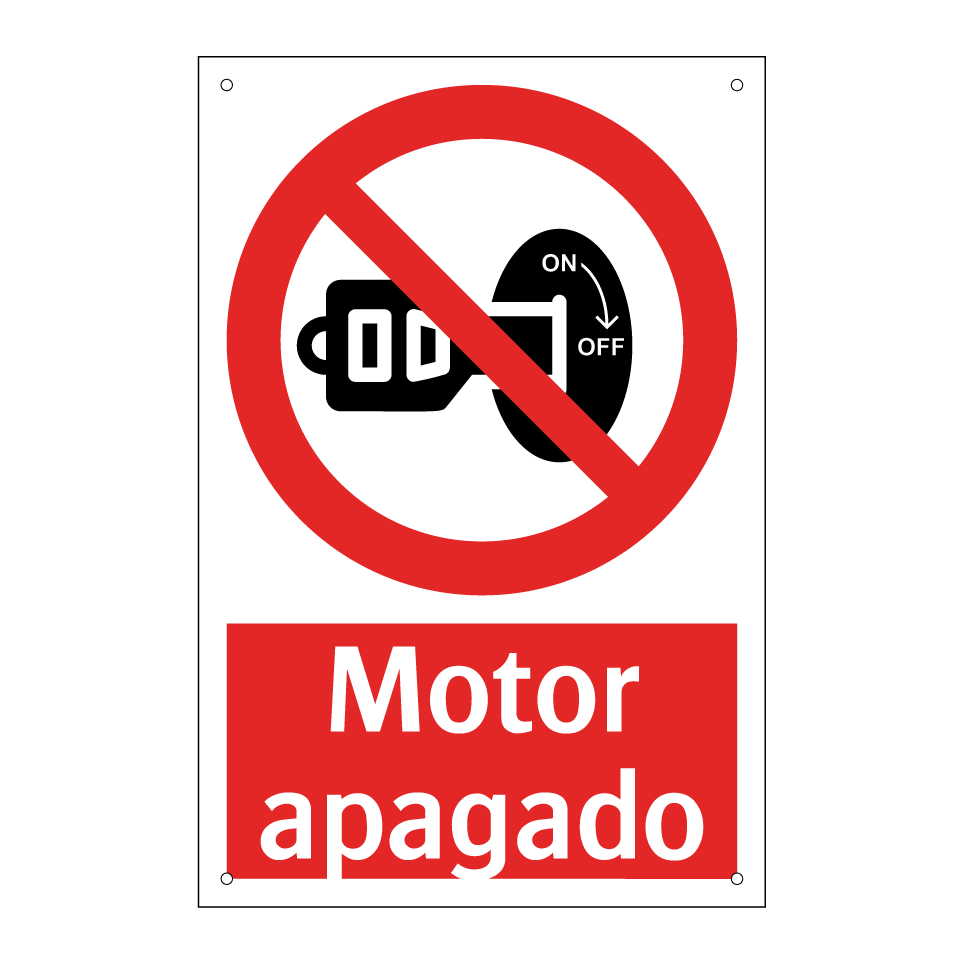 Motor apagado