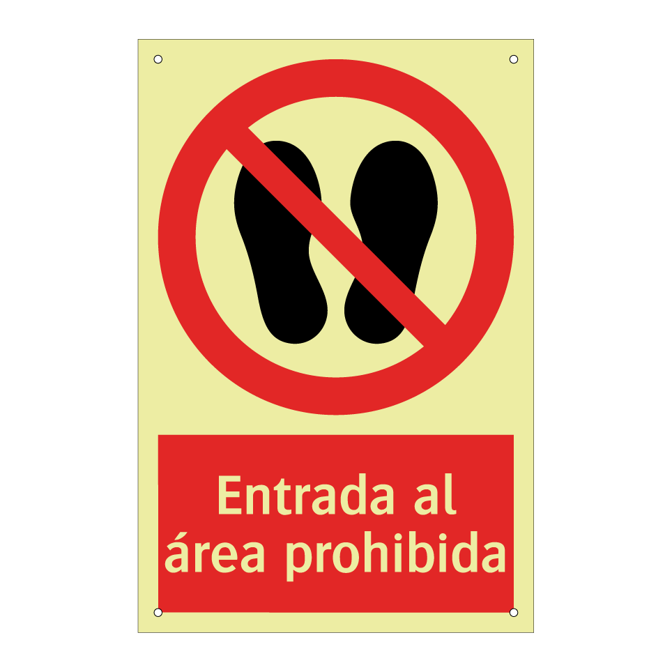 Entrada al área prohibida