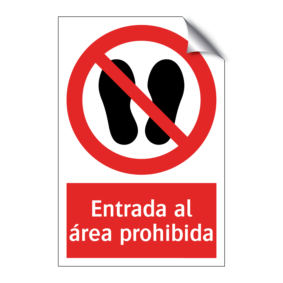 Entrada al área prohibida