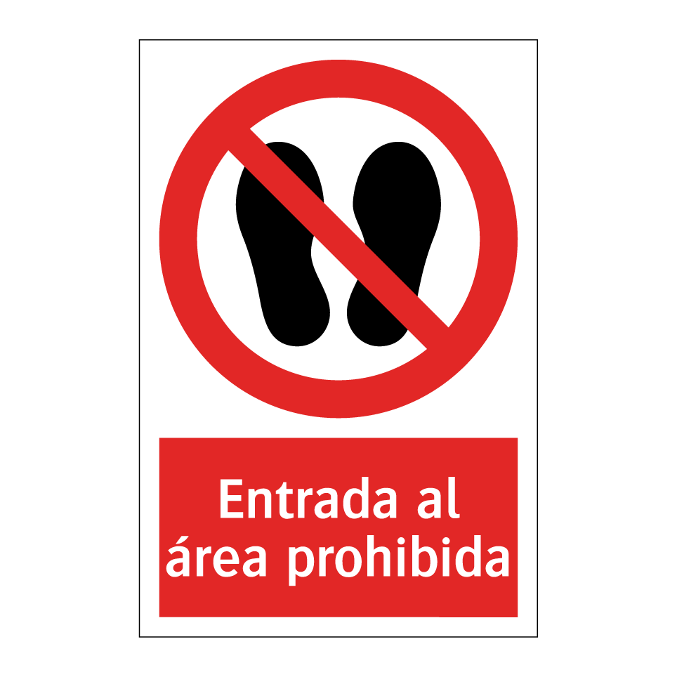 Entrada al área prohibida