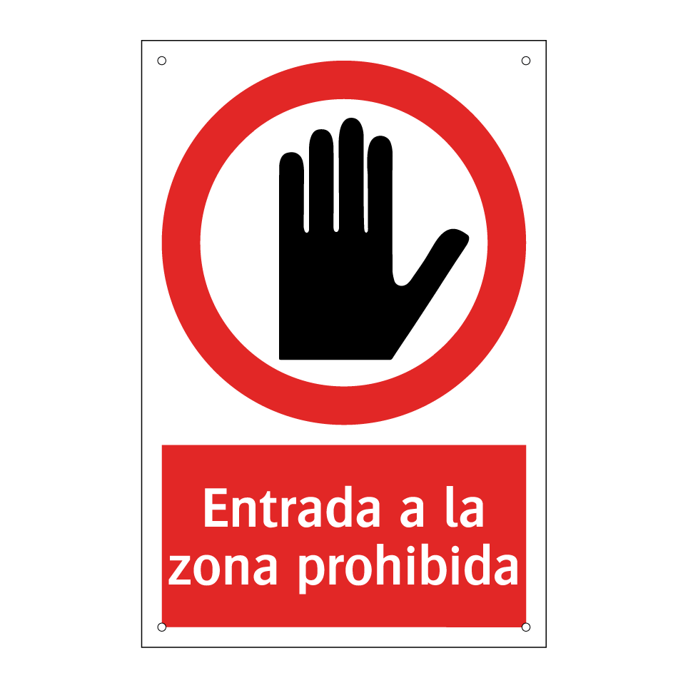 Entrada a la zona prohibida