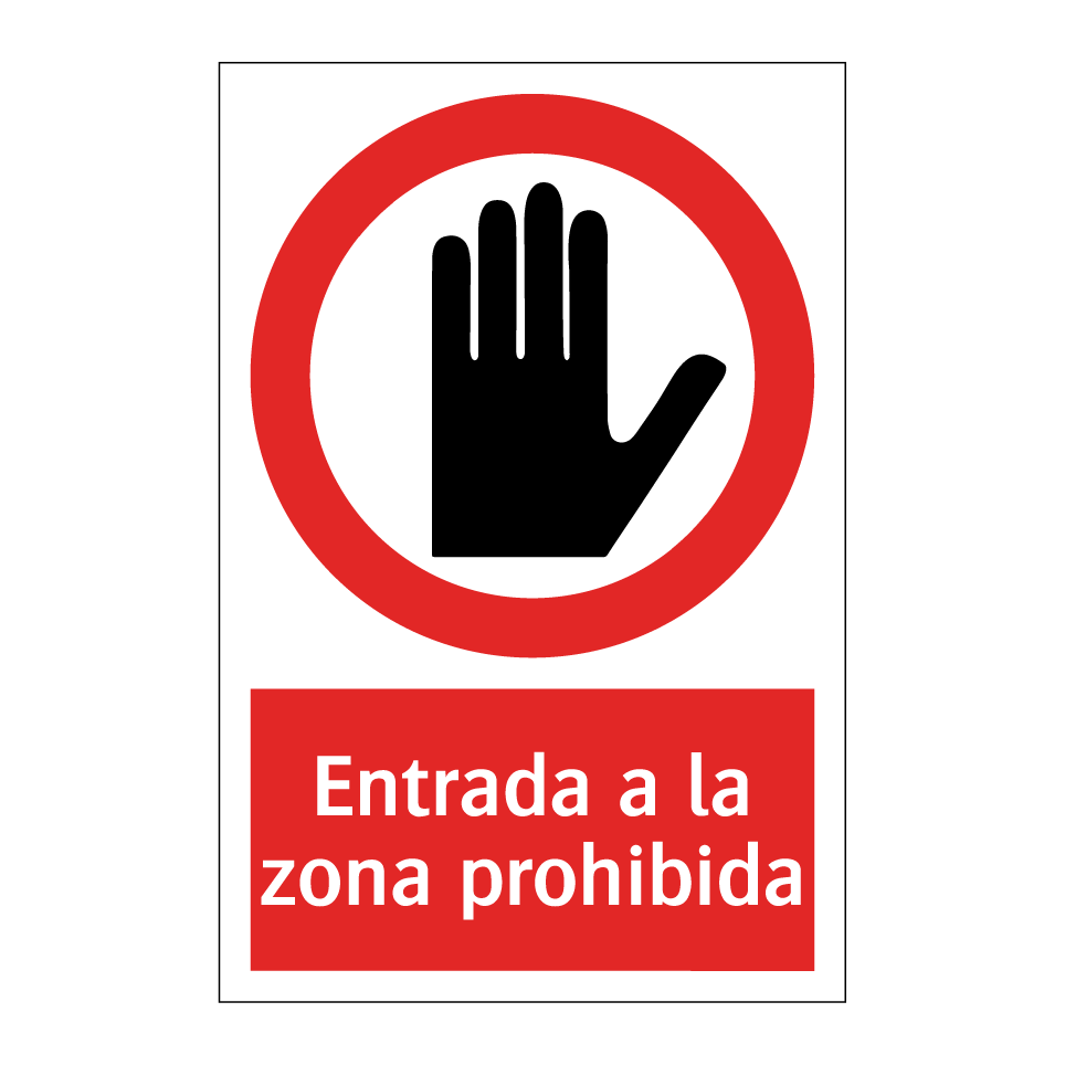 Entrada a la zona prohibida