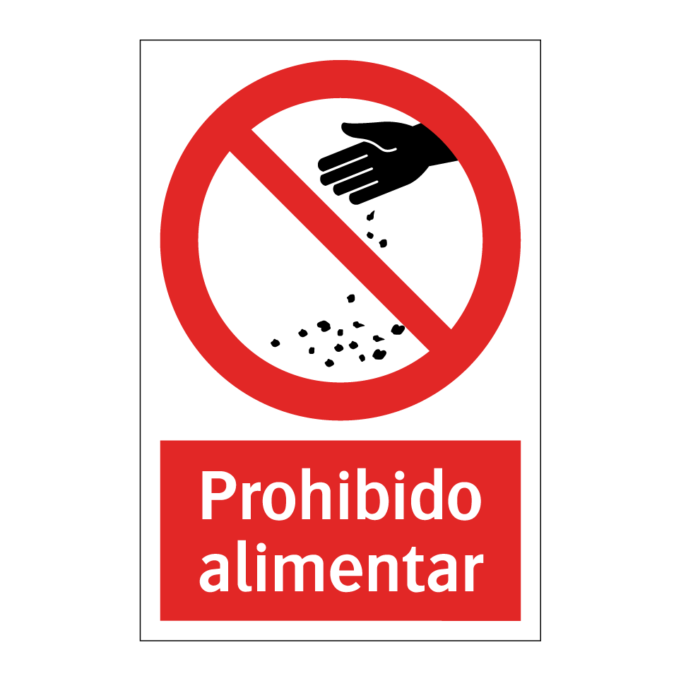 Prohibido alimentar