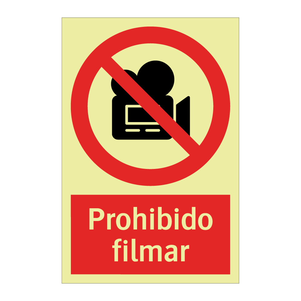 Prohibido filmar