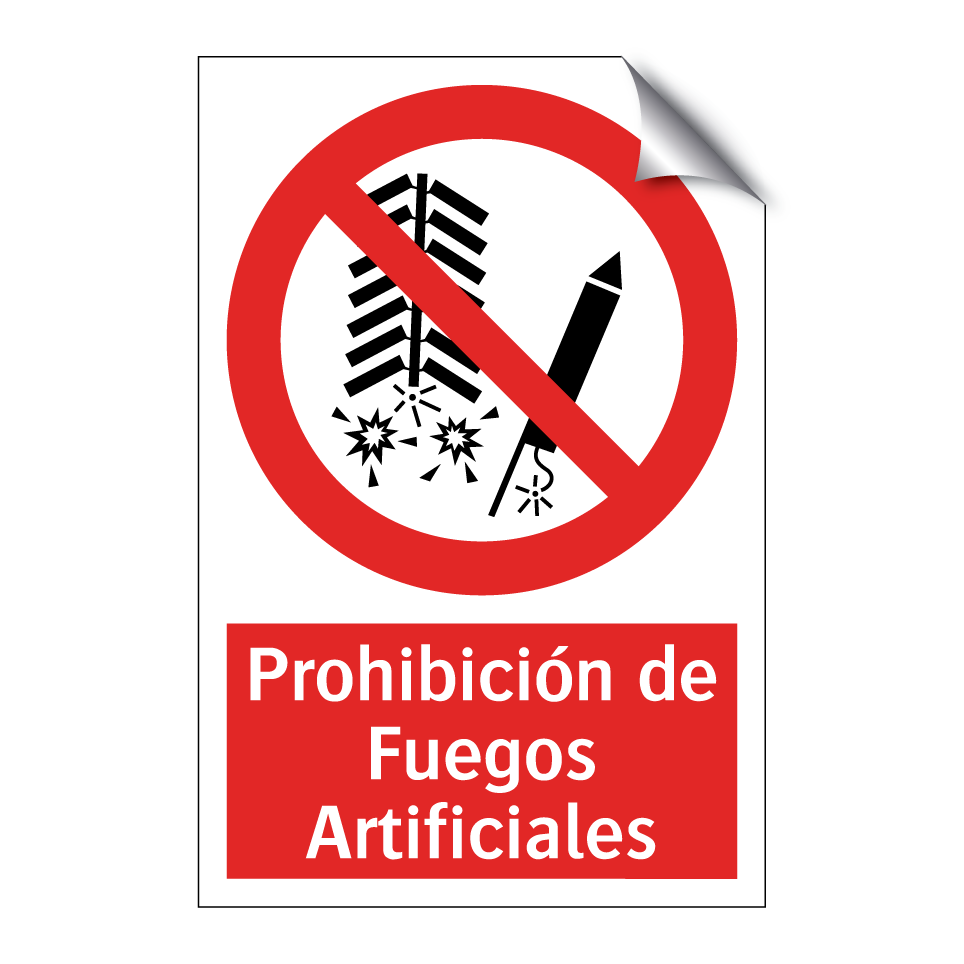 Prohibición de Fuegos Artificiales