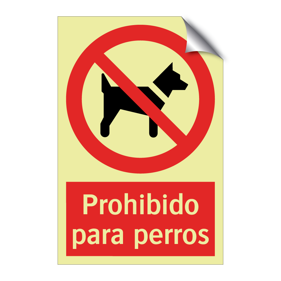 Prohibido para perros