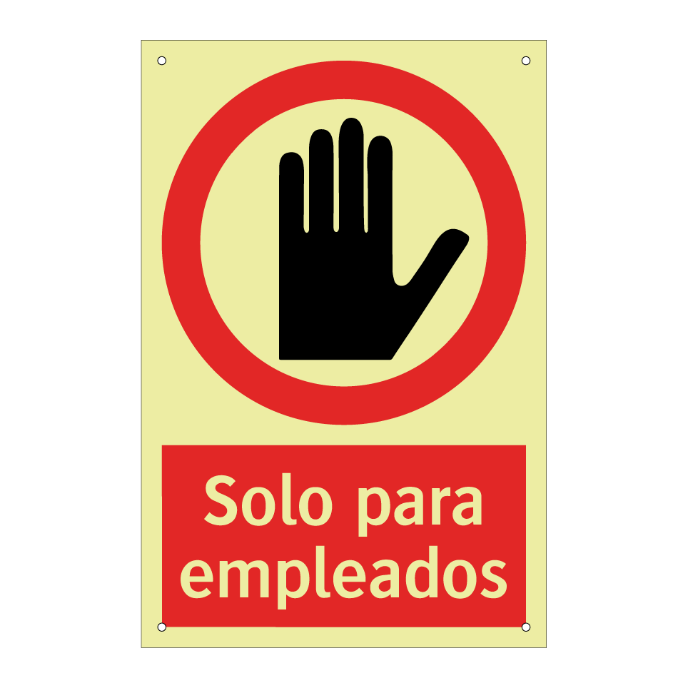 Solo para empleados