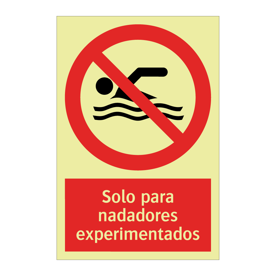 Solo para nadadores experimentados