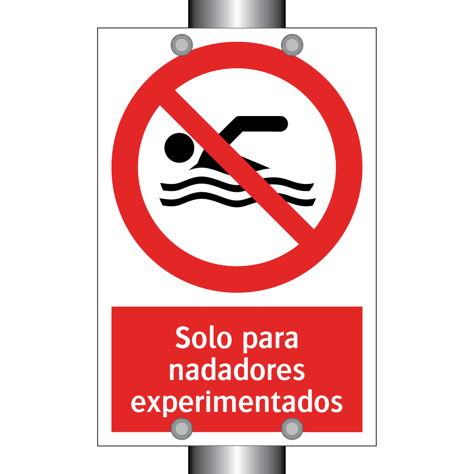 Solo para nadadores experimentados