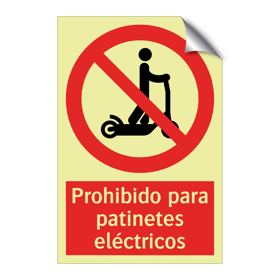 Prohibido para patinetes eléctricos