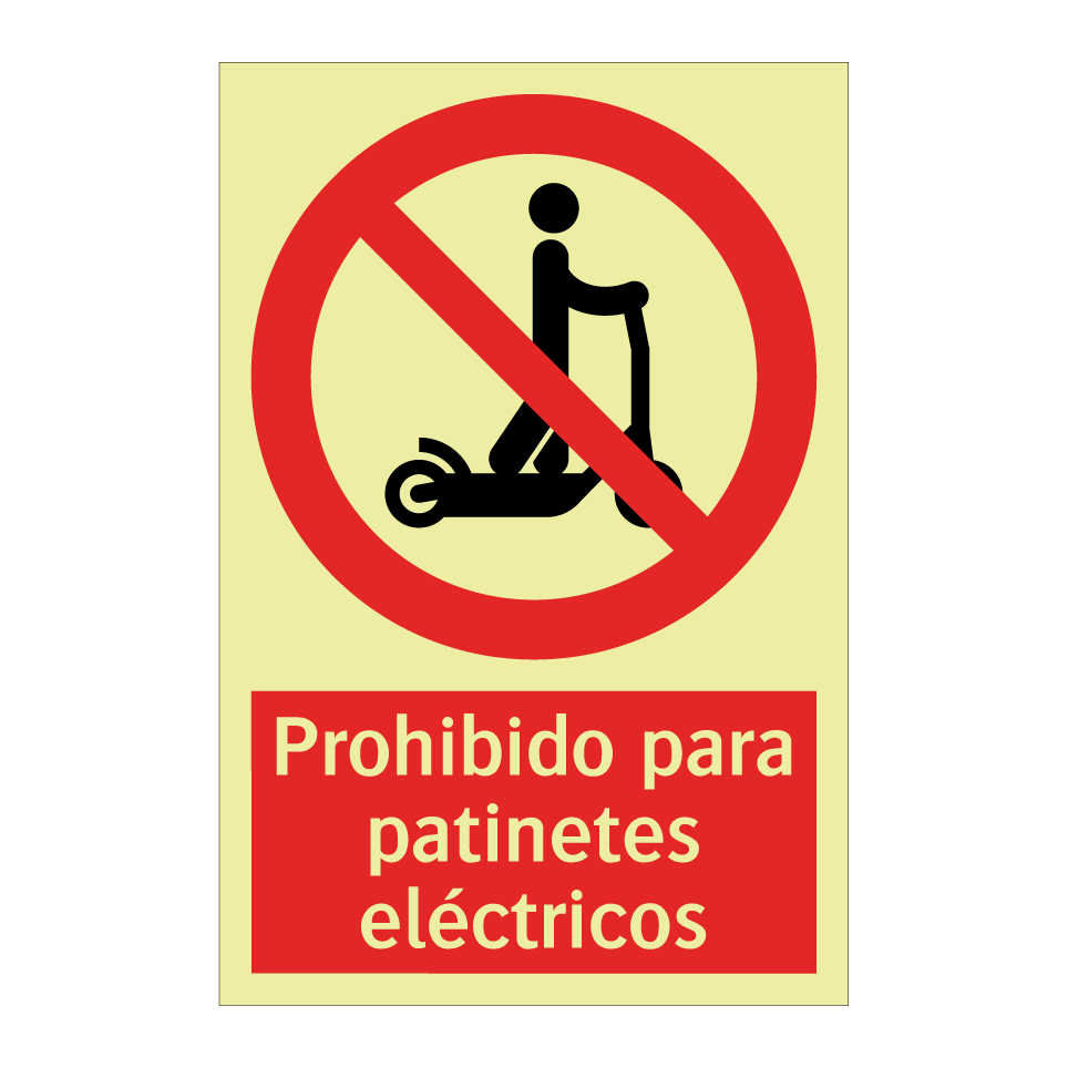 Prohibido para patinetes eléctricos