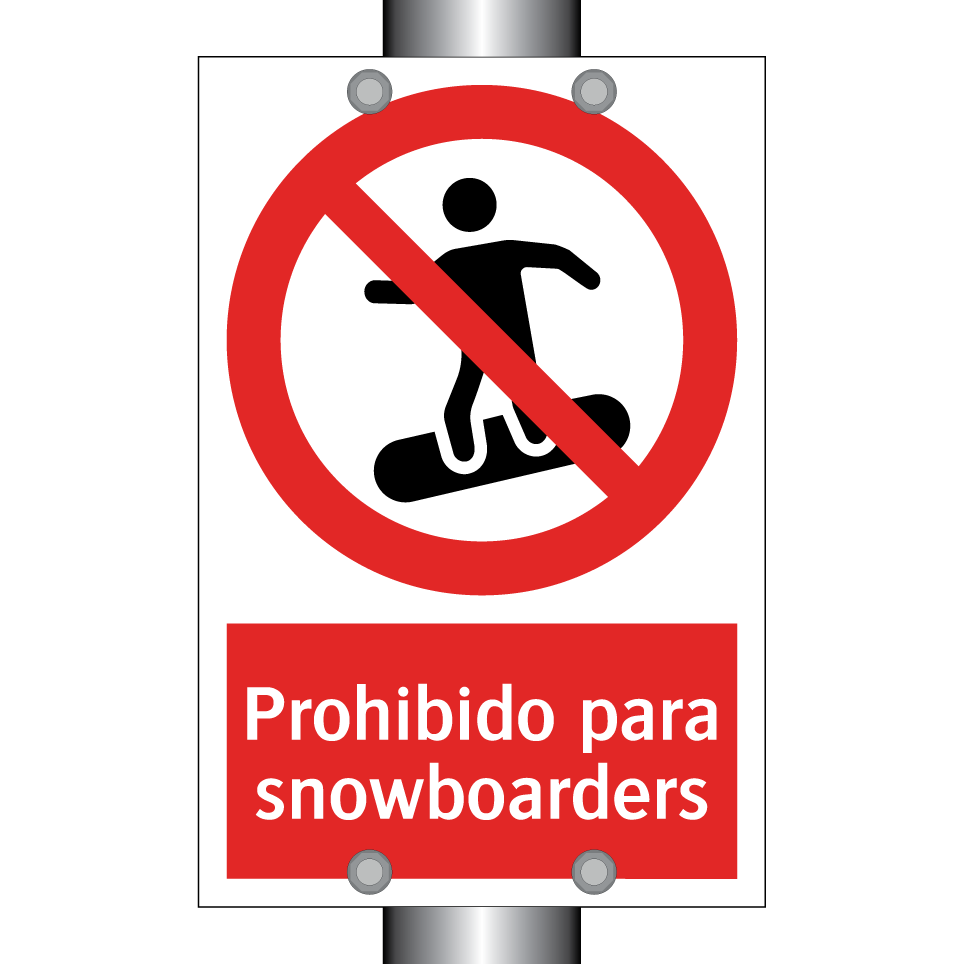 Prohibido para snowboarders
