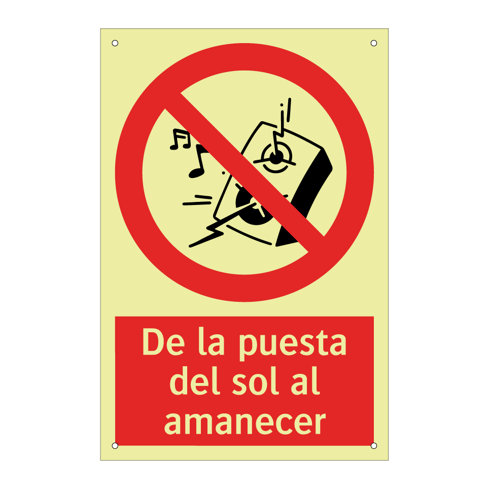 De la puesta del sol al amanecer