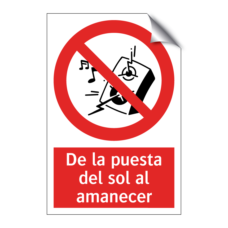 De la puesta del sol al amanecer