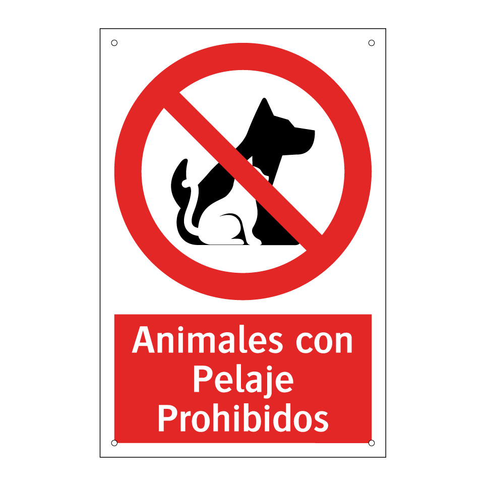 Animales con Pelaje Prohibidos