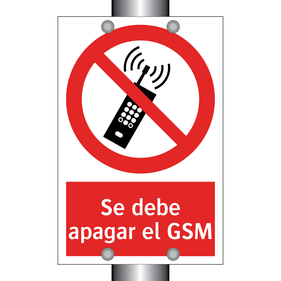 Se debe apagar el GSM