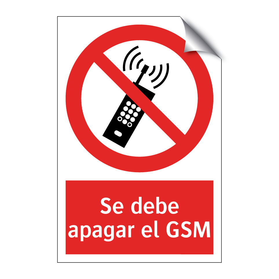 Se debe apagar el GSM