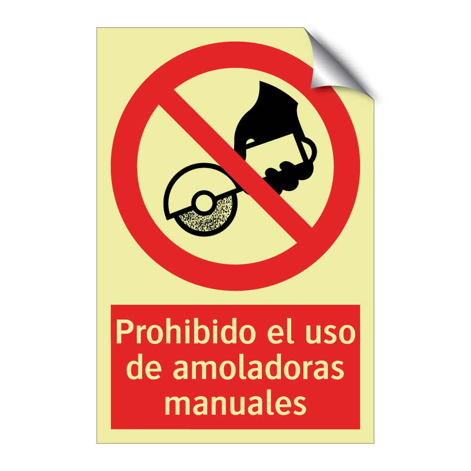 Prohibido el uso de amoladoras manuales