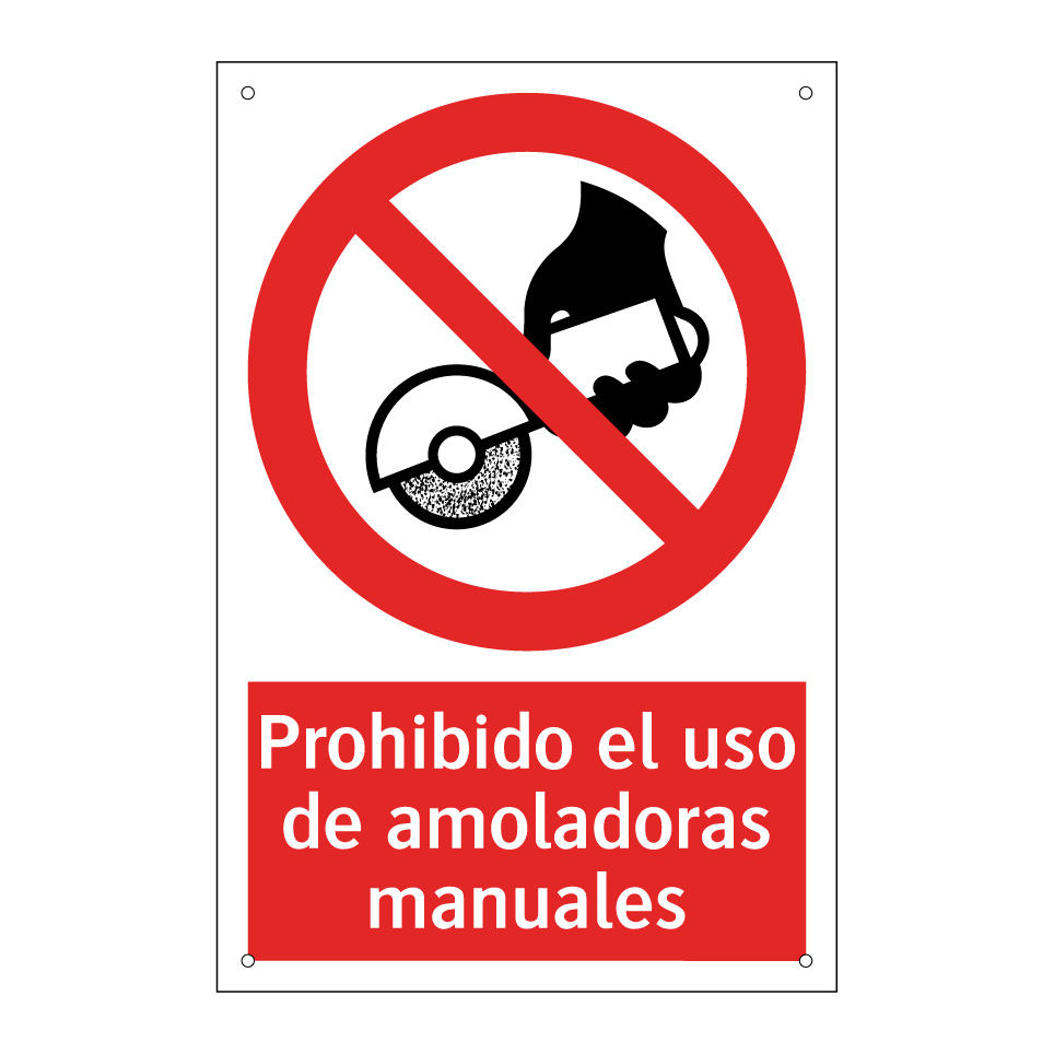 Prohibido el uso de amoladoras manuales