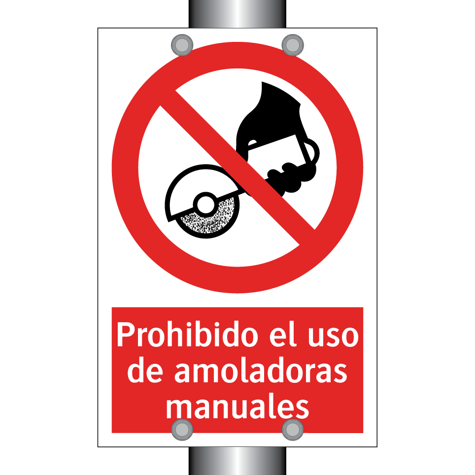 Prohibido el uso de amoladoras manuales