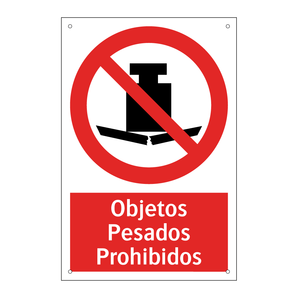 Objetos Pesados Prohibidos