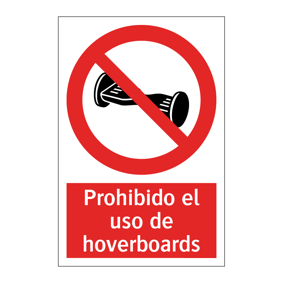 Prohibido el uso de hoverboards